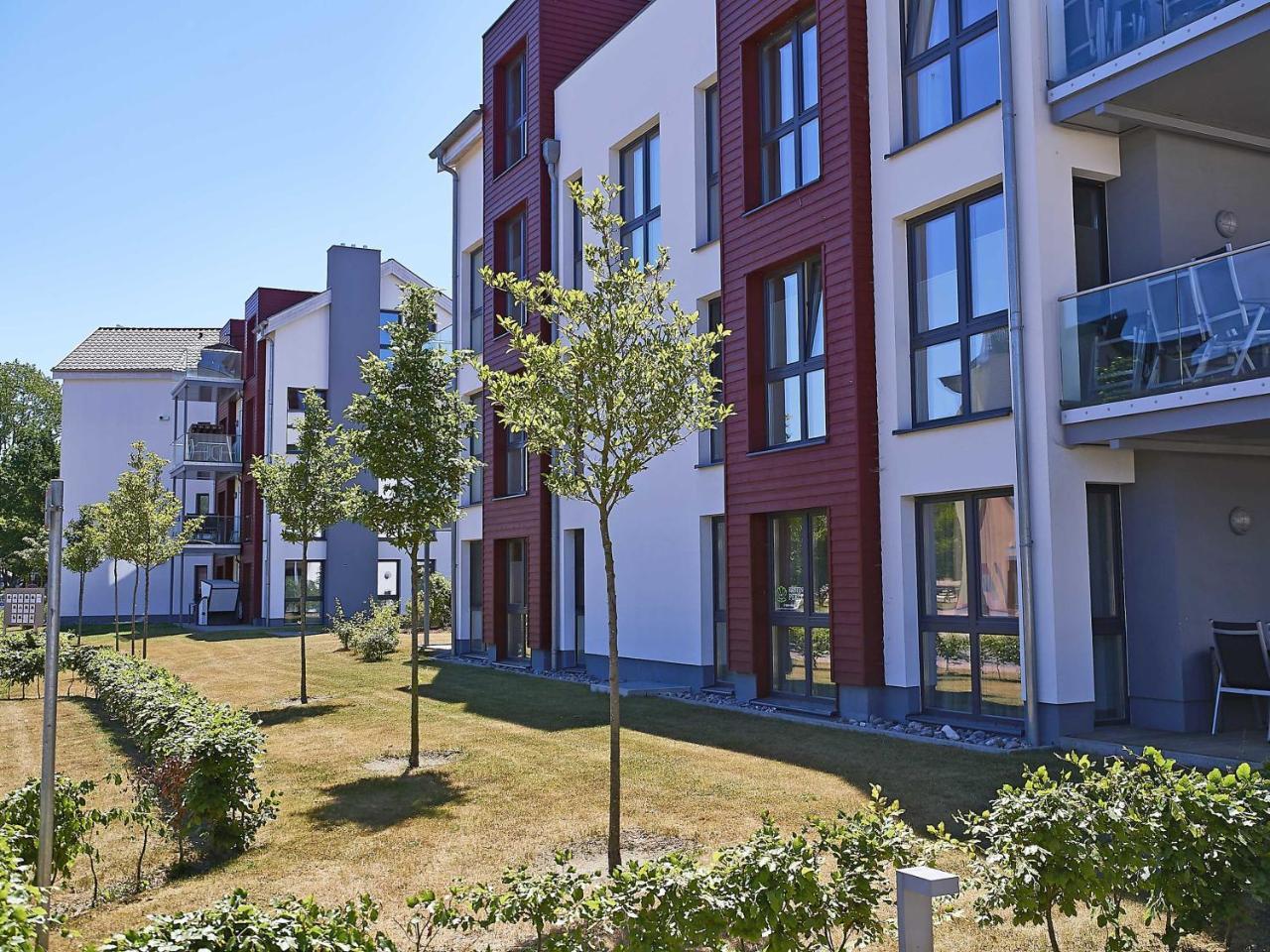 Strandvilla Baabe - Wg 12 Mit Meerblick, Kamin, Sauna, Whirlpool Buitenkant foto